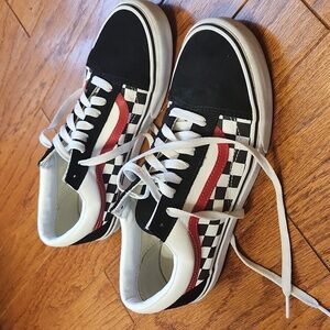 Checkered Vans